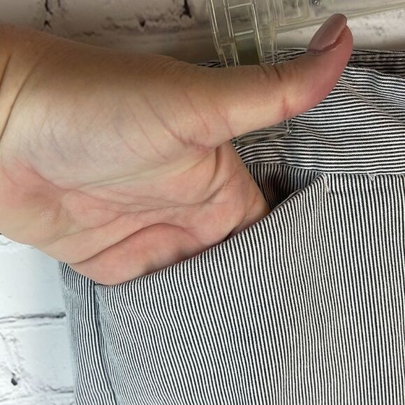 Ann Taylor Seersucker Capris Curvy 12 - Picture 2 of 9